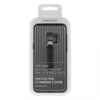 Оригинален калъф Protective Cover (ef-rg960cse) за Samsung S9 Silver